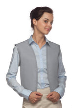 DayStar Silver No Buttons Unisex Vest with No Pockets